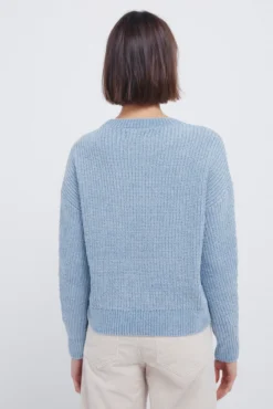 Camisola de lurex chenille