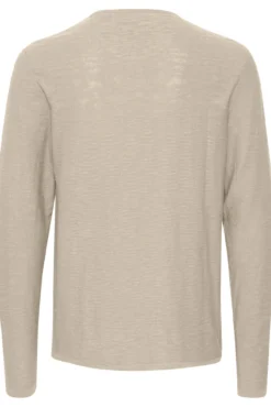 Camisola de malha gola redonda