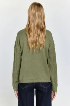 Camisola de malha malha