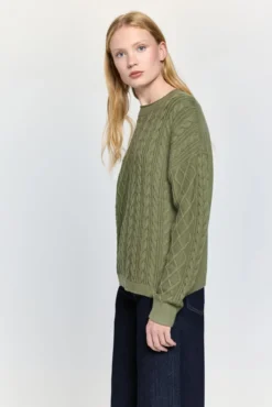Camisola de malha malha