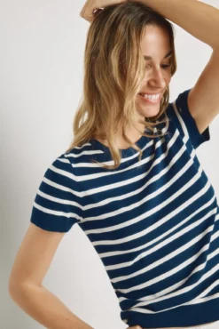 Camisola de manga curta