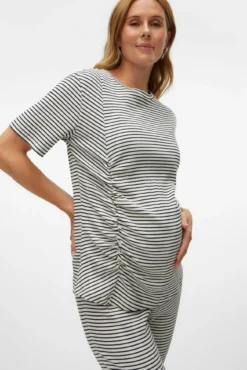 Camisola de manga curta maternity