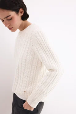 Camisola de oitos cropped