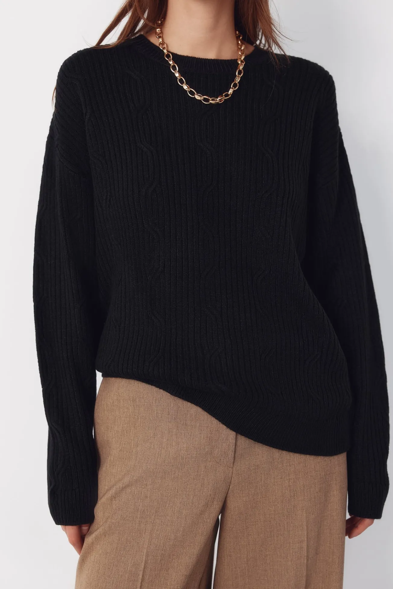 Camisola de toque suave