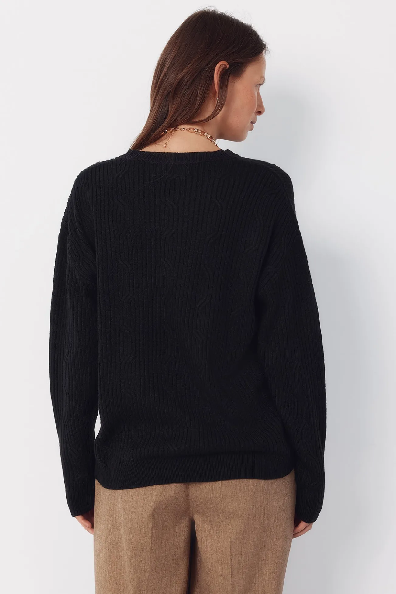 Camisola de toque suave