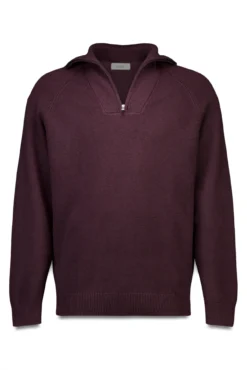 Camisola estiloso com gola de caminhoneiro