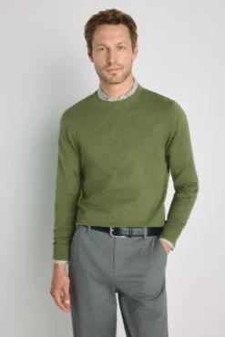 Camisola gola caixa