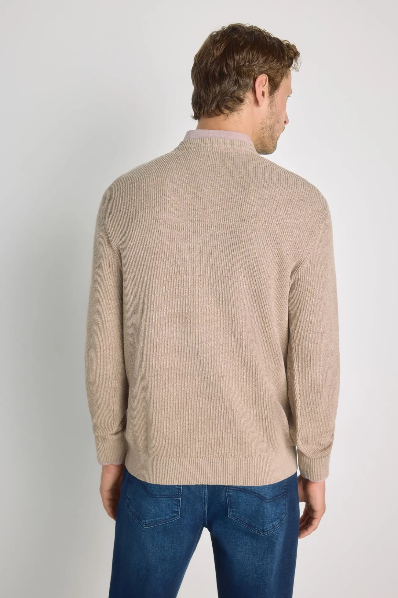 Camisola gola caixa