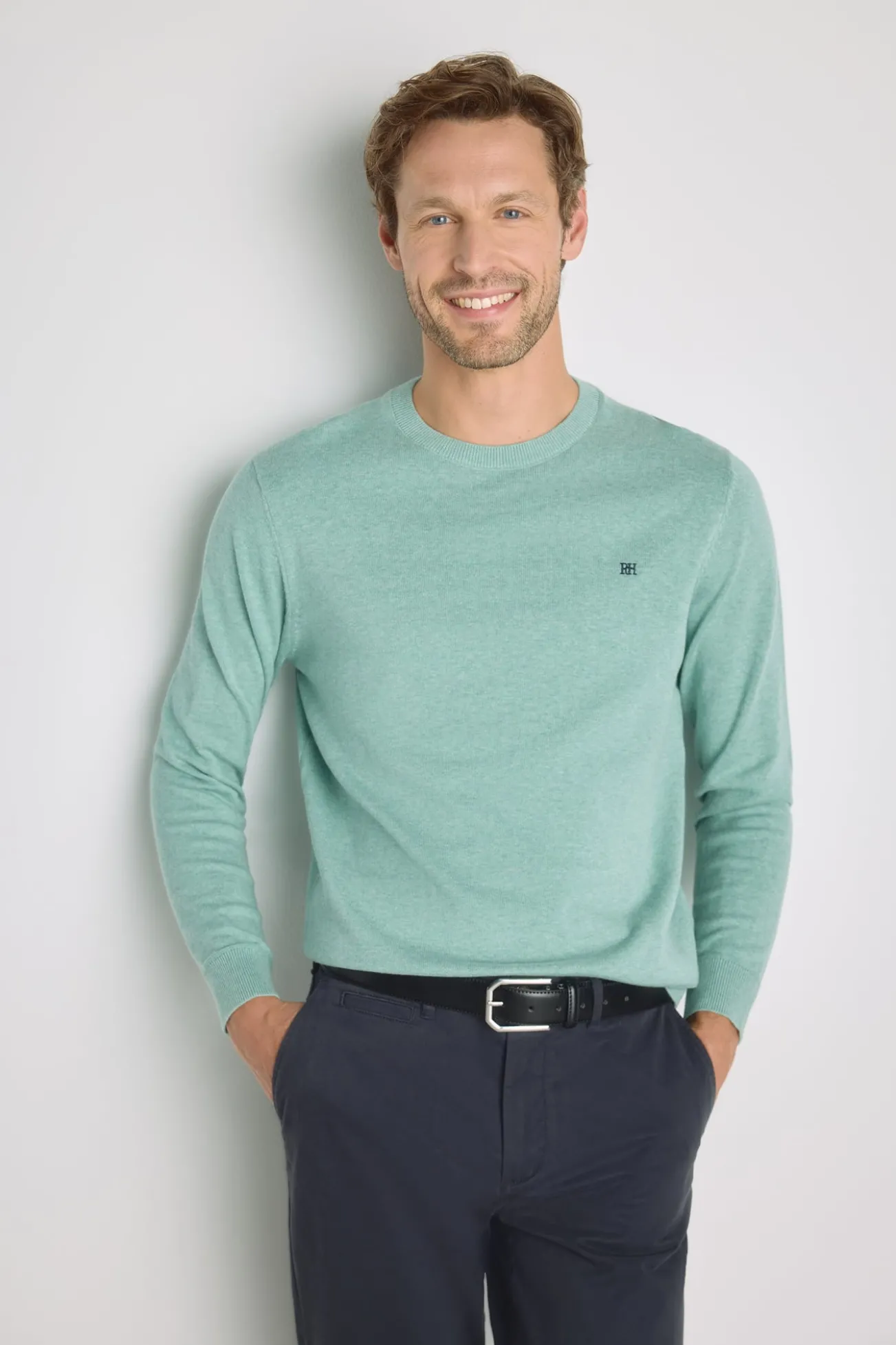 Camisola gola caixa