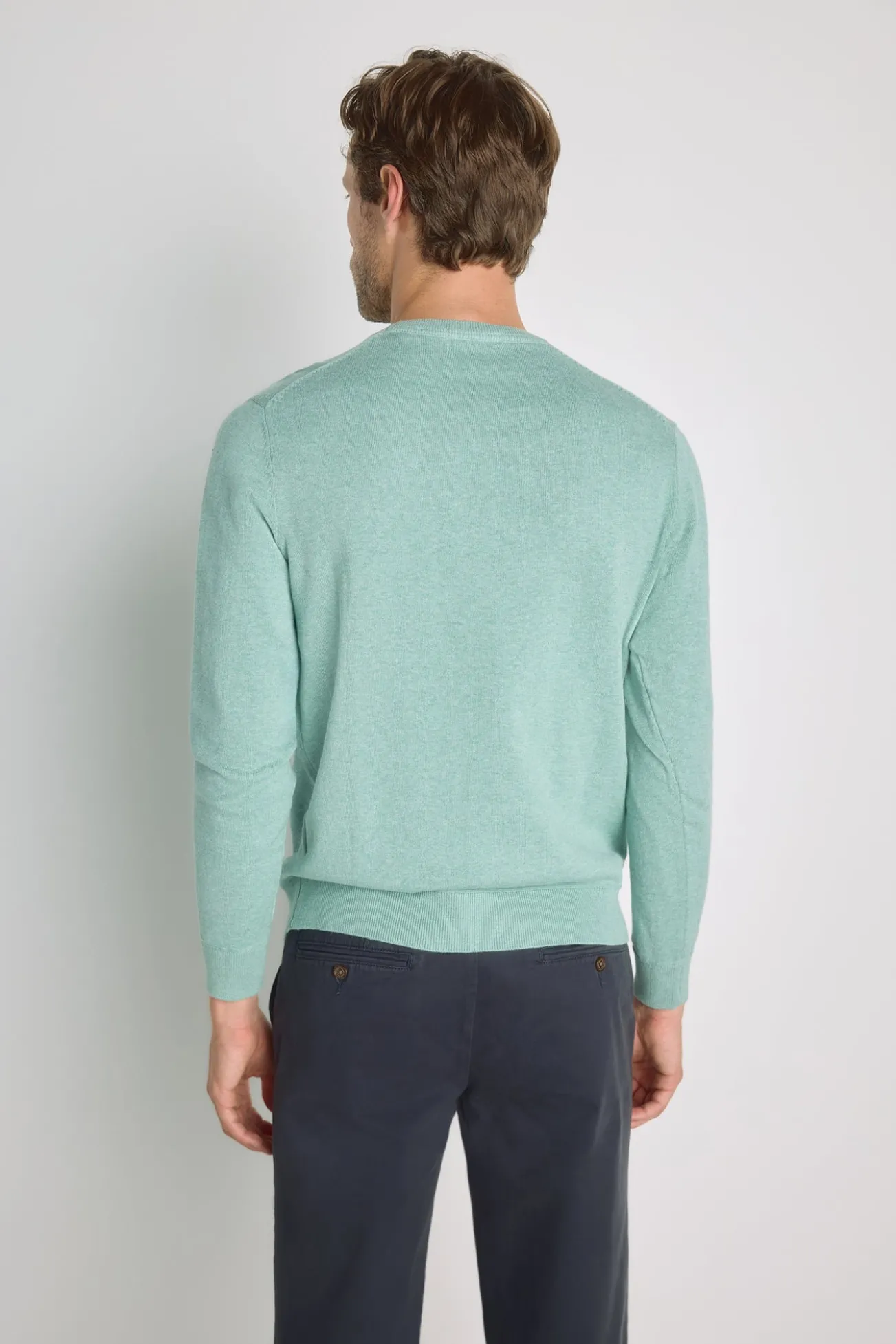 Camisola gola caixa