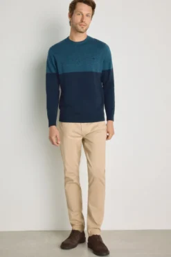 Camisola gola caixa