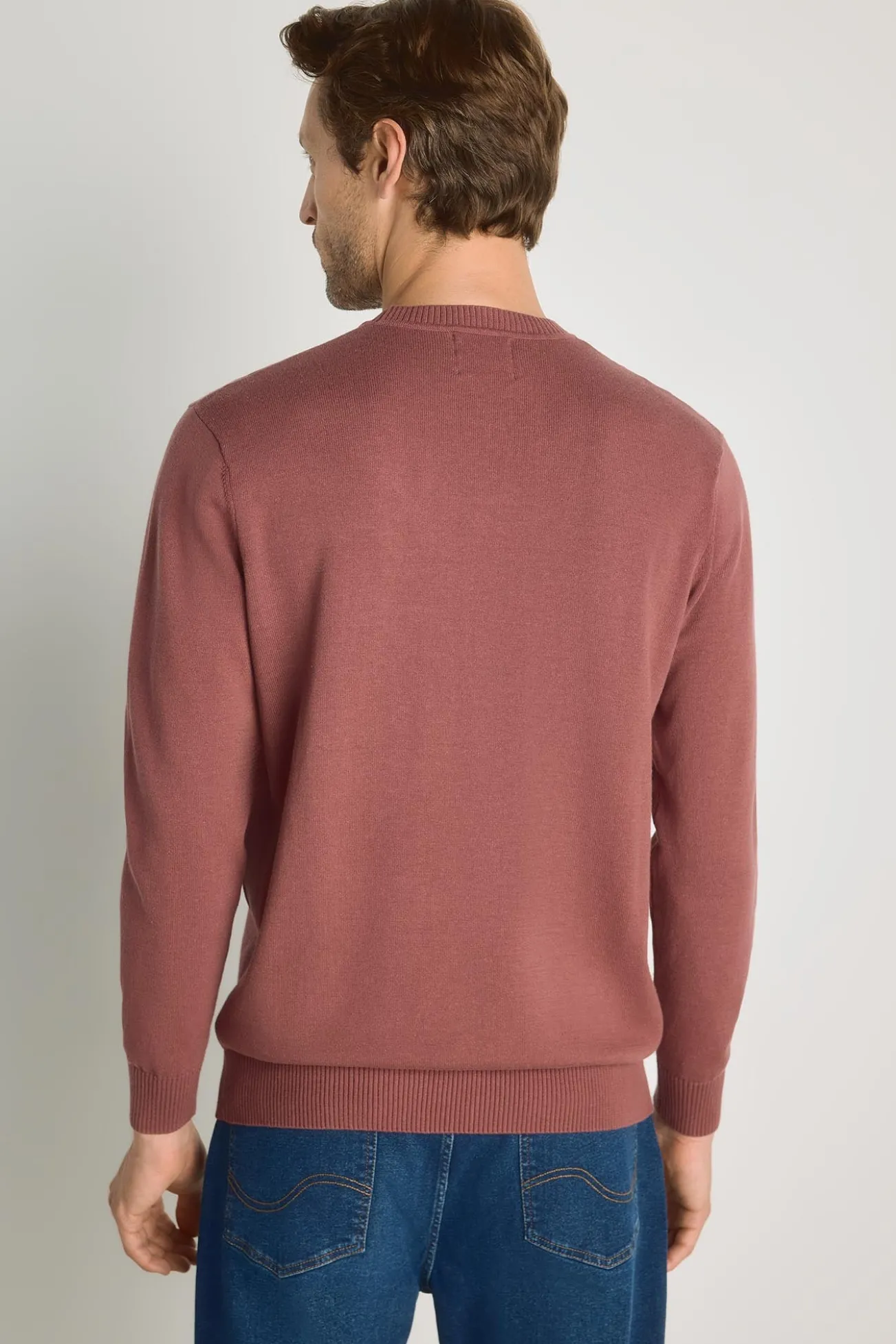 Camisola gola caixa