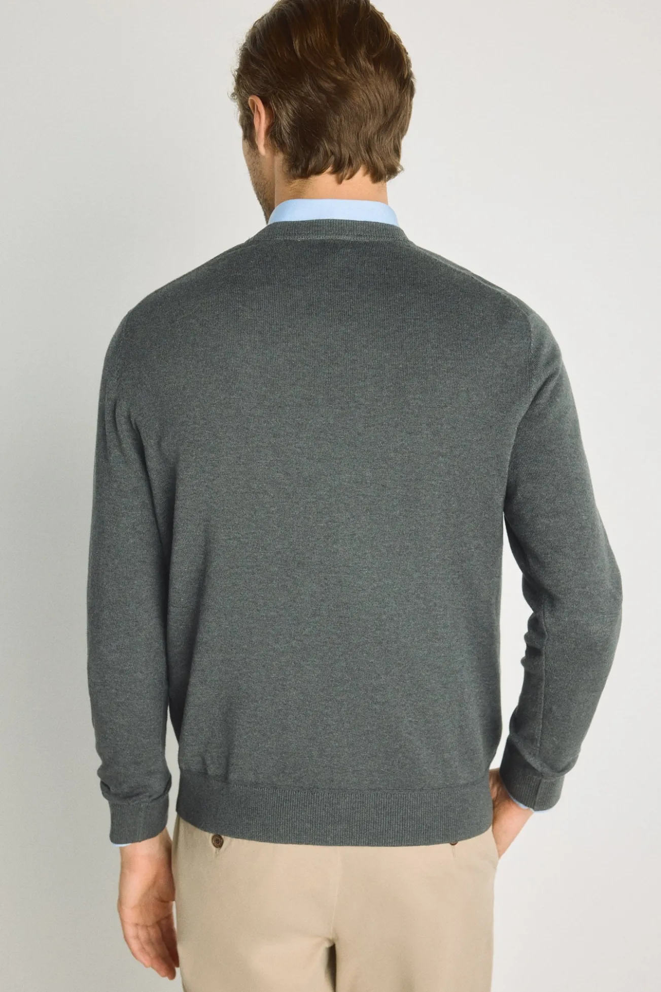 Camisola gola caixa