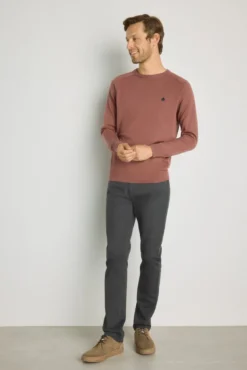 Camisola gola caixa