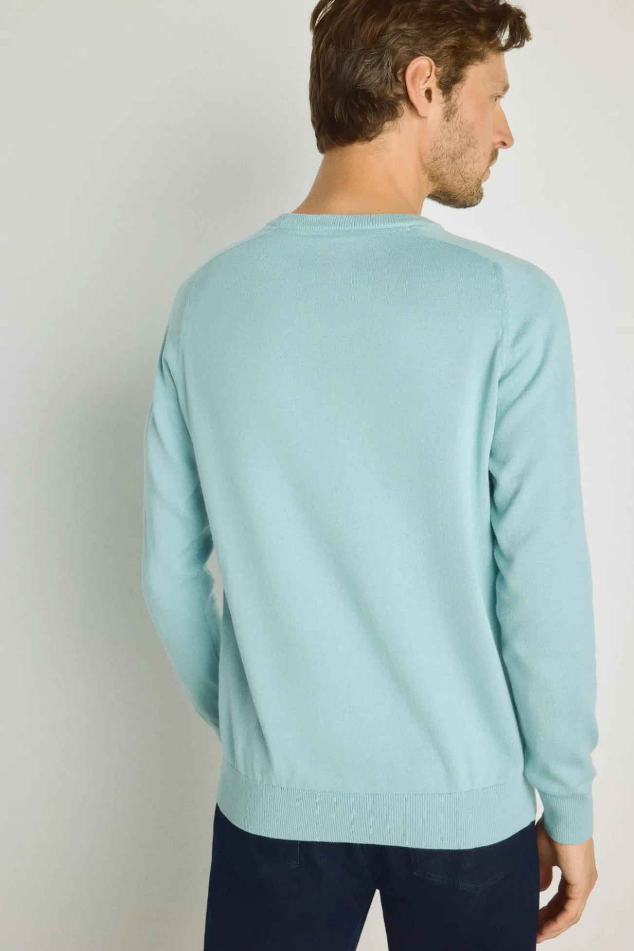 Camisola gola caixa