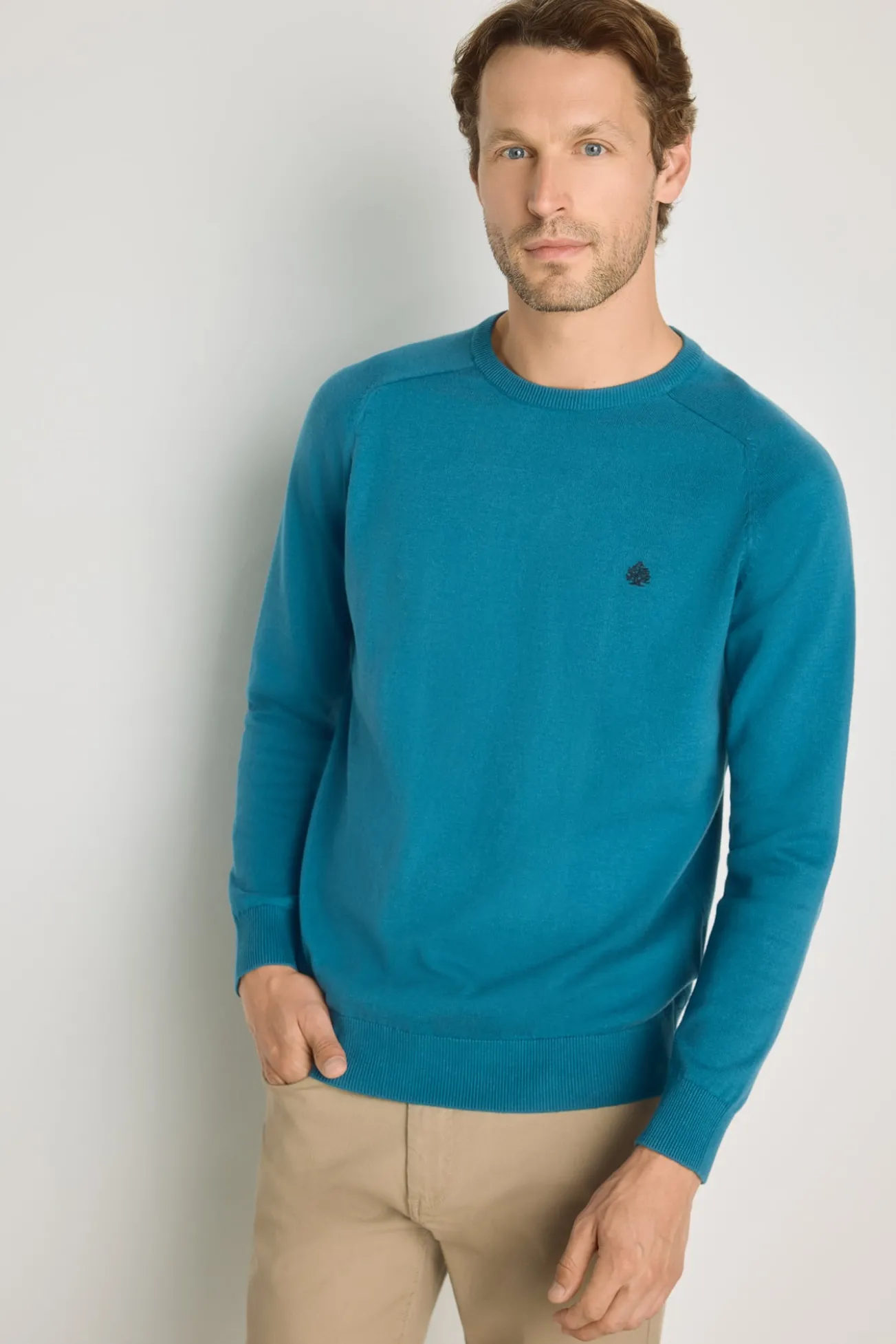 Camisola gola caixa