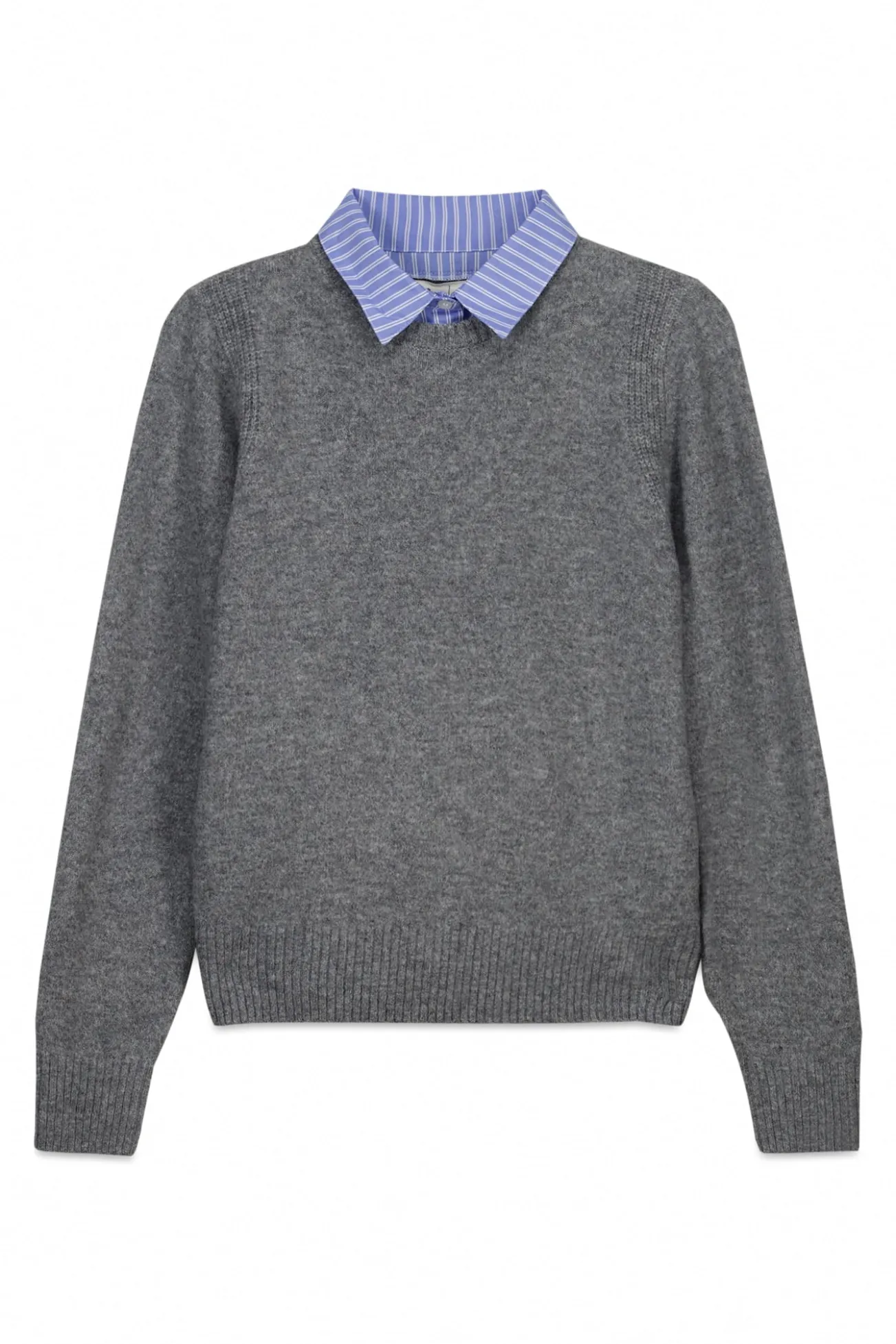 Camisola gola de malha