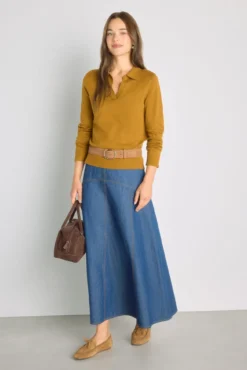 Camisola gola polo