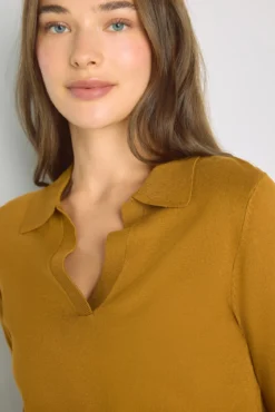 Camisola gola polo