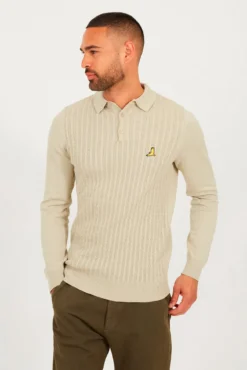Camisola gola polo
