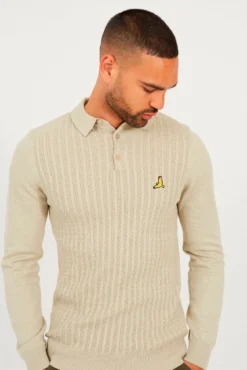 Camisola gola polo