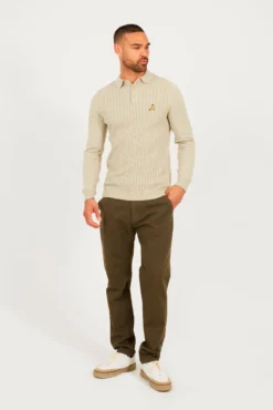 Camisola gola polo