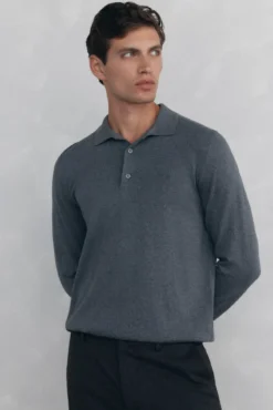 Camisola gola polo
