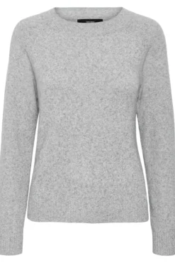 Camisola grande de gola redonda