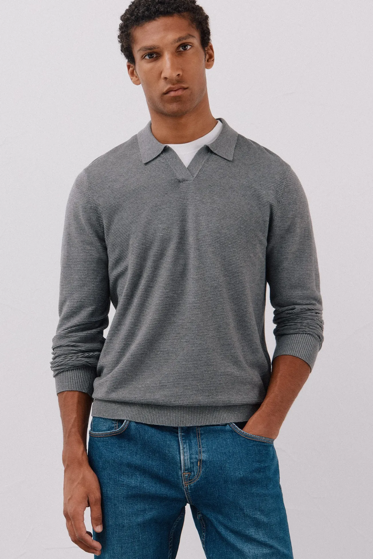 Camisola malha fina