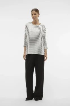 Camisola manga 3/4 em malha
