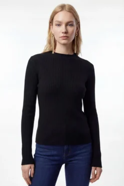 Camisola micro canelado