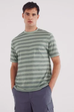 Camisola microrriscas