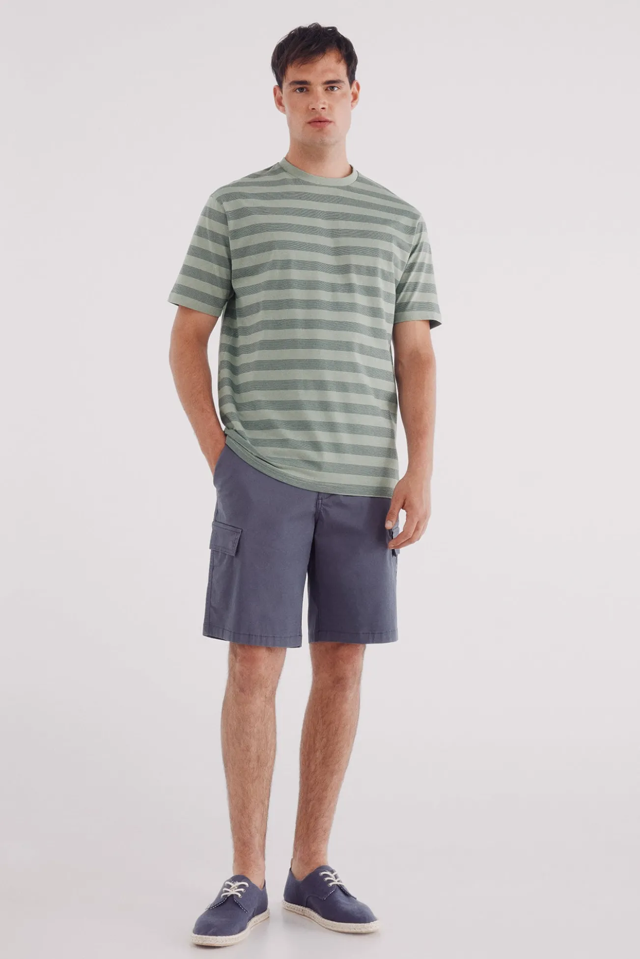 Camisola microrriscas