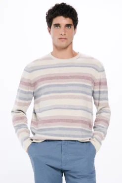 Camisola microrriscas