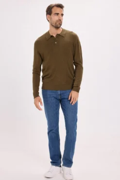 Camisola polo de corte regular