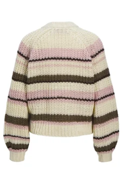 Camisola riscas multicolorido