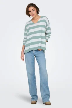 Camisola às riscas