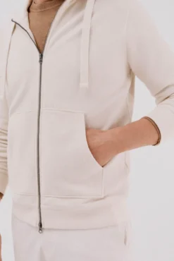 Cardigan com capuz