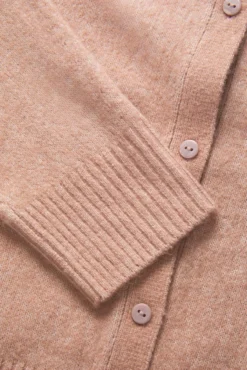 Cardigan de malha com botões