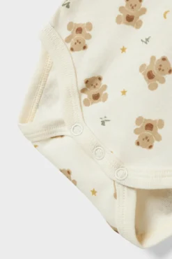 Conjunto de 3 bodies para bebê