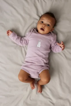 Conjunto de 3 bodies para bebê