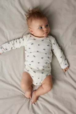 Conjunto de 3 bodies para bebê