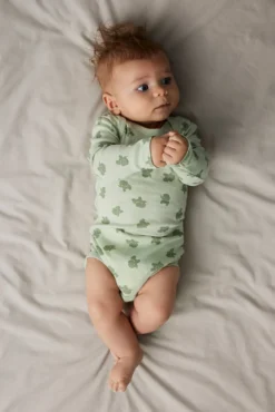 Conjunto de 3 bodies para bebê
