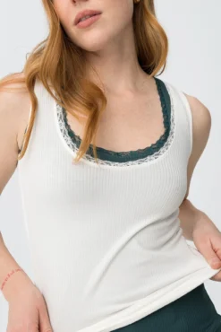 Conjunto de 2 tops com alças
