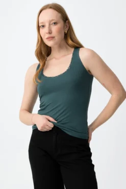 Conjunto de 2 tops com alças