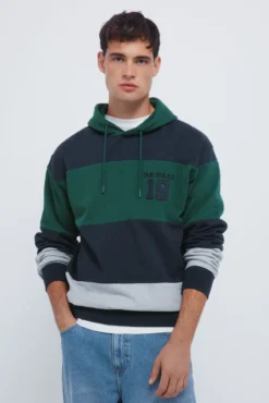 Cortes de capuz com sweatshirt