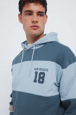 Cortes de capuz com sweatshirt
