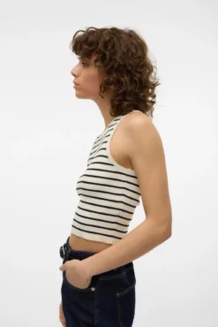 Crop top de malha