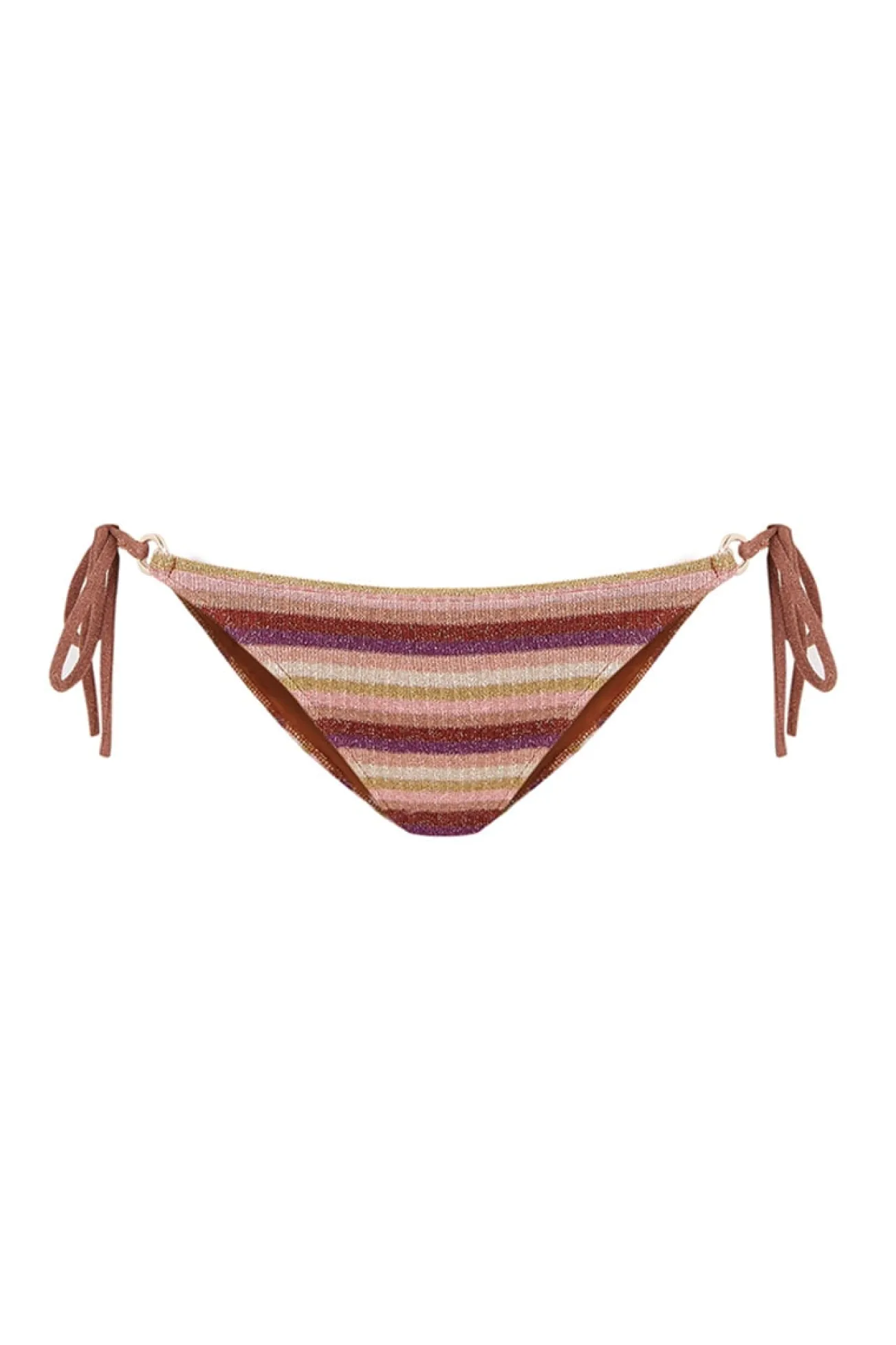 Cueca biquíni brasileira multicor brilho