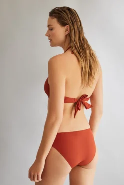Cueca biquíni clássica laranja